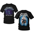thumbnail image 1 of Merch Traffic MCT-50040121-L Mens Metallica Ride the Lightning T-Shirt, Black - Large, 1 of 2