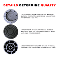 thumbnail image 4 of Shock and Noise Cancelling Washing Machine Support, Anti Slip Anti Vibration and Noise reducing Rubber Washing Machine Feet Pads, for Washing Machine and Dryer Raise Height Reduce Noise (8PCS), 4 of 7