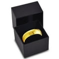 thumbnail image 4 of Charming Jewelers Tungsten Wedding Band Ring 6mm for Men Women Comfort Fit 18K Yellow Gold Plated Dome Round Brushed Polished Lifetime Guarantee Size 12, 4 of 5