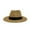 Khaki, variant on Xysaqa Womens Mens Wide Brimmedmed Straw Panama Hat Fedora Summer Beach Sun Hat Sun Protection Straw Hat for Women (1PC)
