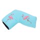 thumbnail image 5 of Funda Para Mazo Putter, Funda Para Cabeza De Con Cierre Magnético Y Bordado De Flamenco, Color Cielo Para Protección De Mazo Putter, 5 of 7
