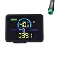 thumbnail image 4 of P5C Electric Bike LCD Display Meter 24V-60V Ebike Intelligent Display IP67 UART Colorful LCD Display Meter 5PIN, 4 of 8