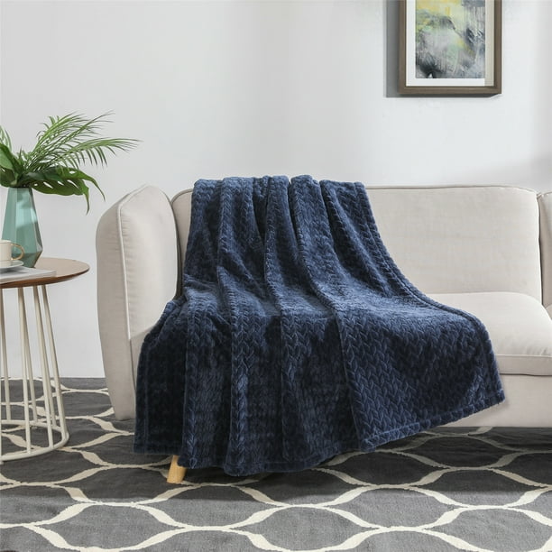 Better Homes & Gardens Oversized Velvet Plush Throw-Blanket, 50