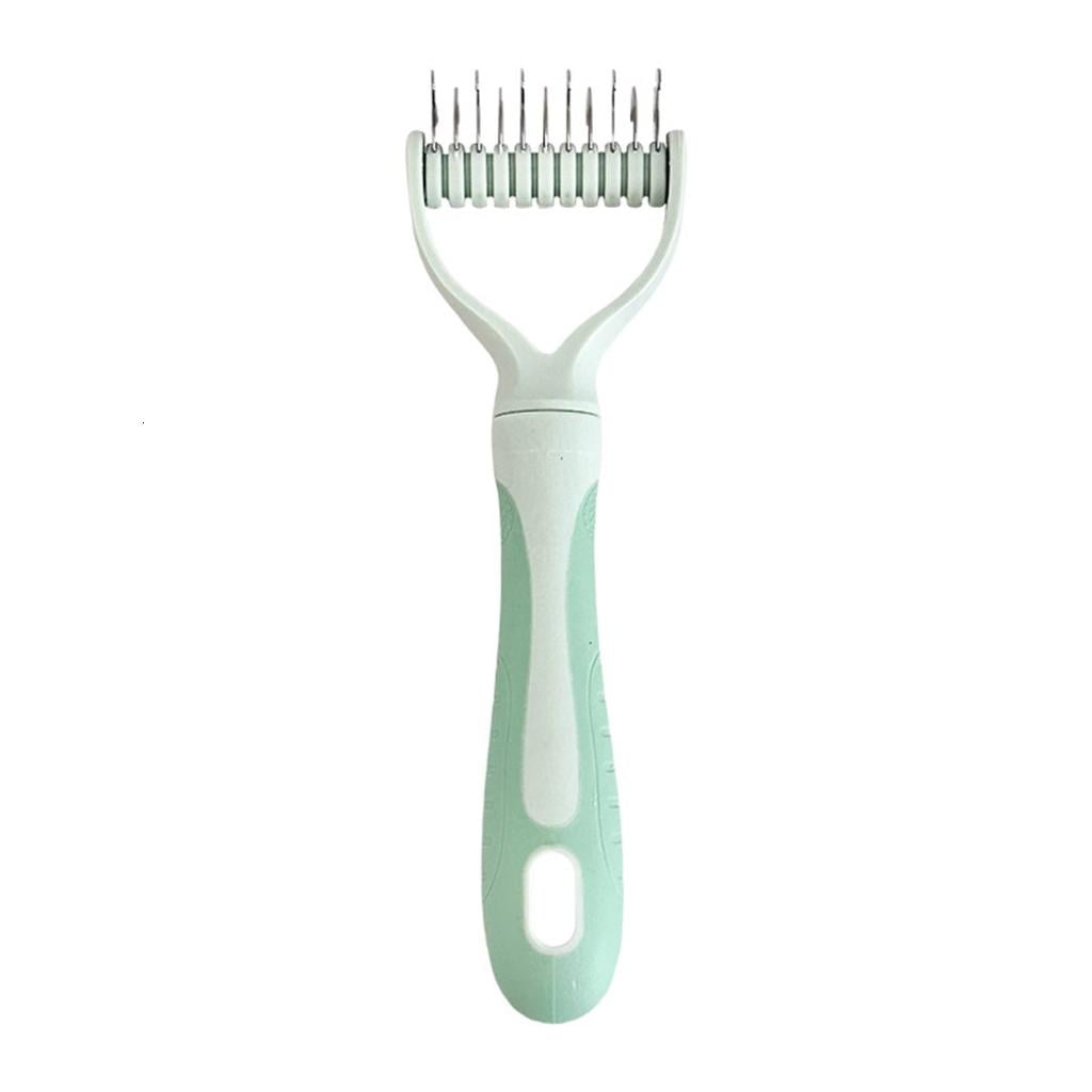 Fanoery Multiuse Pet Hair Removal Comb Hair Brush for Professional Pet Grooming Supply