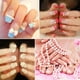 thumbnail image 3 of Adornos para uñas de perlas blancas, pedrería y abalorios de varios tamaños, acrílicos con dorso plano, para manualidades de uñas, joyería DIY, decoración de bodas y manualidades, 3 of 7