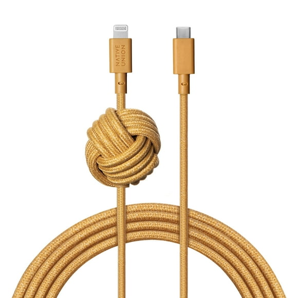 Cable de carga Native Union Night Cable USB-C a Lightning de 3 m