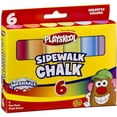 thumbnail image 1 of Juego de tizas para aceras Playskool, 6 piezas, lavables para niños, 1 of 2