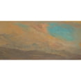 thumbnail image 2 of Frederic Edwin Church 18x11 Gold Ornate Wood Frame and Double Matted Museum Art Print Titled - Cloudy Sky Over Mountains (1865), 2 of 4