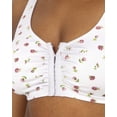 thumbnail image 5 of Fruit of the Loom Women's Multi-Pack Front Closure Cotton Bra, 5 of 5