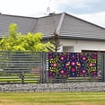 thumbnail image 3 of Pofeuu Colorful Mexican Print Colorful Yard Festival Banner Sign Party Outdoor & Indoor Party Decoration Banne Festival Yard Sign-Small, 3 of 8