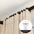 thumbnail image 5 of FENGGUIQU 10Pcs White Curtain Rod Ends Decorative Curtain Rod Final for Elegant Home Window Decor, 5 of 8