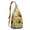 Beige-2, variant on Boho Sunflower Sling Backpack – Rustic Country Floral Watercolor Daypack with Vintage Wildflower & Farmhouse Aesthetic, Lightweight Crossbody Bag for Women & Outdoor Lovers