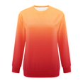 thumbnail image 4 of VISALY Pullover Crewneck Sweatshirt Tunic Sweatshirt Summer Beach Vacation Set Big Size Couple Fashion Brand Short Sleeve Flower Shirt Casual Sweaters Soft Sweaters Pullover Sweaters Orange Xxl, 4 of 4
