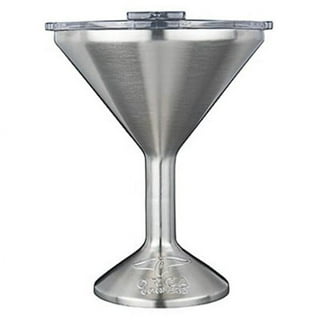 Cork Pops Ice Free Stainless Steel Martini Glass