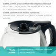 thumbnail image 5 of Paquete de 2 tapas de repuesto Sendextra para Mr. Coffee de 12 tazas, 5 of 5