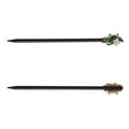 thumbnail image 4 of Unique Bargains 1 Pc Hair Chopstick Classic Gardenia Hair Hairpin Black White Blue, 4 of 5