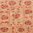 thumbnail image 1 of Ahgly Company Indoor Square Abstract Orange Red Oriental Area Rugs, 8' Square, 1 of 6