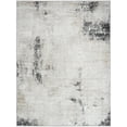 thumbnail image 2 of Nourison Dekor 5'3" x 7' Grey Charcoal Modern Indoor Rug, 2 of 8