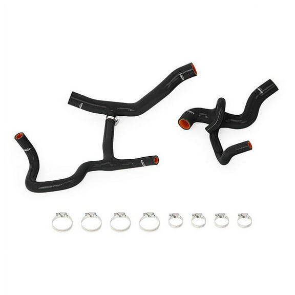 Mishimoto MMHOSE-CAM6-16CBK Silicone Radiator Hose Kit Compatible With Chevrolet Camaro V6 2016-2018 Black
