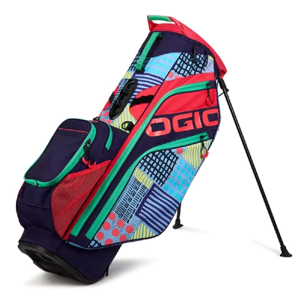 NEW Ogio Golf 2023 Woode Hybrid Stand / Carry Bag 8-Way Top - Gray 