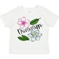 thumbnail image 3 of Inktastic Mississippi Magnolia Flowers and Leaves Boys or Girls Toddler T-Shirt, 3 of 5