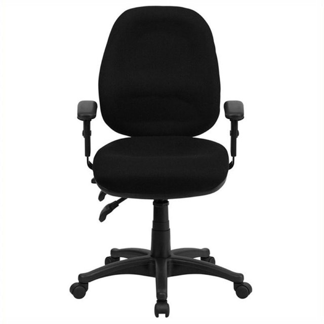 Scranton Chaise de Bureau Multifonction & Co en Noir