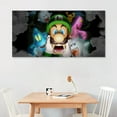 thumbnail image 6 of Luigi's Mansion Game Horror Decorative Painting Canvas Wall Poster Art Picture Painting Hanging Picture Gift Living Room Posters Bedroom Painting Decor, 6 of 8