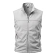 thumbnail image 7 of MEZZALL Men Zip Up Sleeveless Outdoor Vest With Pockets Athletic Training Casual Loose Fit Breathable Solid Color Hiking Jacket Tops Fishing Golf Photo Outerwear, 7 of 7