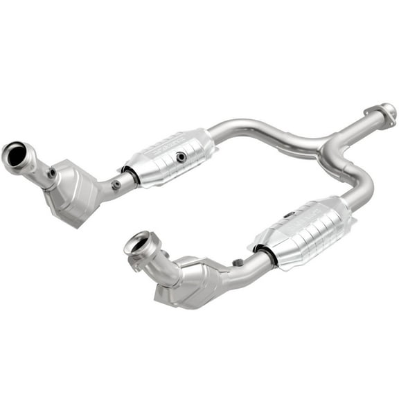 MagnaFlow California Converter 441110 Direct Fit California OBDII Catalytic Converter; L-52 in. Overall;
