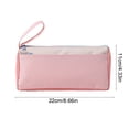 thumbnail image 3 of Large Capacity Double Layer Cloth Pencil Case | Stationery & Cosmetic Organizer for Students & Office | Portable Pen Pouch with Zipper, 3 of 6