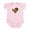 Petal Pink, variant on CafePress - Squirrely Infant Body Suit - Baby Light Bodysuit, Size Newborn - 24 Months