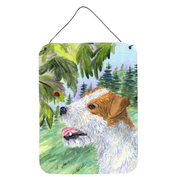 Caroline's Treasures SS8211DS1216 Jack Russell Terrier Wall or Door Hanging Prints, 12x16, multicolor