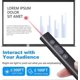thumbnail image 3 of Usb-a/usb-c Presentation Clicker For Powerpoint Presentations Pointer, Wireless, 3 of 5