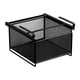 thumbnail image 4 of Cesta extraíble de metal para armario, organizador bajo el mueble para sujetadores, calcetines, corbatas y cinturones Negro, 4 of 9