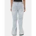 thumbnail image 3 of No Boundaries Baggy Wide Leg Jeans, Women's and Women's Plus, 3 of 5