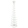 thumbnail image 3 of Northlight LED Lighted Spiral Outdoor Christmas Tree - 6' - Warm White Lights, 3 of 9