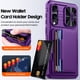 thumbnail image 3 of Funda tipo cartera GooseBox para Galaxy S25 Edge con RFID, funda para cámara, 3 of 8