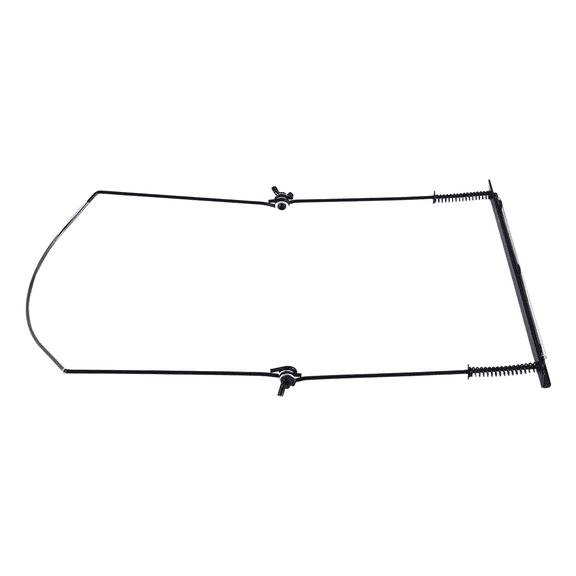 Professional Harmonica Neck Holder Adjustable Suitable 24 Hole Rack Mount Stand metal and resin Black,1 * Harmonica holder