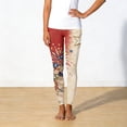 thumbnail image 4 of 250th Anniversary Womens Pajama 1776-2026 American Flag Print Wide Leg Yoga Pants Elastic High Waist Loose Fit Comfy Leggings, #01 Red, M, 4 of 6