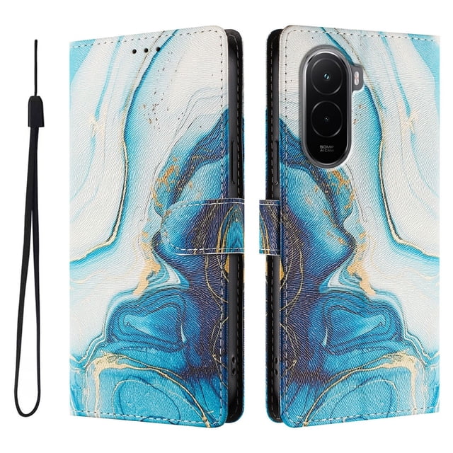 FOXDOCK Funda Tipo Cartera para Xiaomi POCO M7 4G con Soporte y Correa – Diseño de Patrones Lindos
