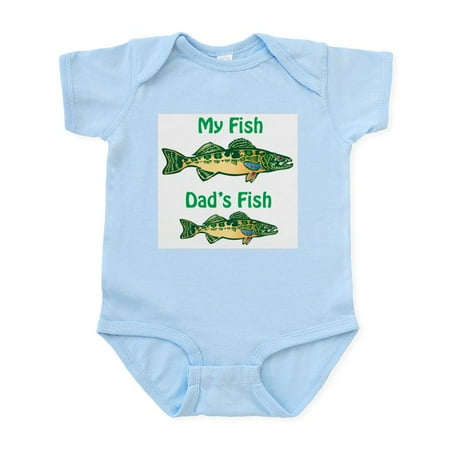 

CafePress - My Fish Dad s Fish Infant Bodysuit - Baby Light Bodysuit