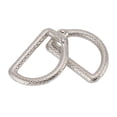 thumbnail image 2 of 20 piezas anillos de Metal en D, diseño de Ouroboros, hebilla de anillos en D multiusos de aleación de Zinc para bolso, cinturón, monedero, artesanía DIY, 2 of 5