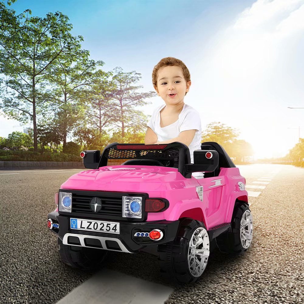 Details about   LEADZM Kids Ride on Car Toys 6V Battery Power Wheels Music Light Remote Control 