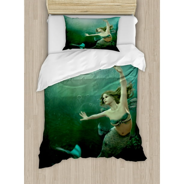 mermaid duvet cover twin