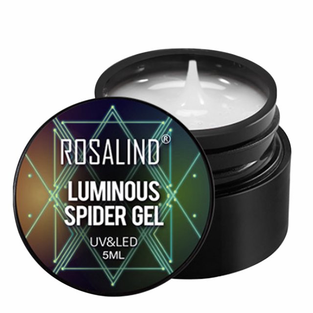 Rosalind 5ML Luminous Spider Gel Polish Dibujo lineal para manicura yeacher Gel Luminoso