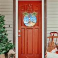 thumbnail image 7 of Lighthouse Welcome Sign Farmhouse Front Porch Door Hanging Welcome Wreath for Holiday Wall Home 12 X 12 in Home Decor, 7 of 7