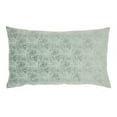 thumbnail image 1 of homeroots home decor 386153 Pale Green Distressed Gradient Lumbar Pillow, 1 of 3