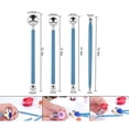 thumbnail image 2 of OWSOO 25pcs Polymer Clay Tools Modeling Clay Sculpting Tools Kit Ceramic Pottery Carving Tools Including Double Ended Dotting Tools Ball Stylus Tools Clay Tools Rubber Pens Stylus Sponge Storage, 2 of 7