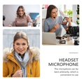 thumbnail image 2 of Wired Microphone 3.5mm Screw Locking Headwear Condenser Microphone Supply, 2 of 3