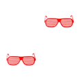 thumbnail image 3 of Sonducket Shutter Shades Eyewears Gafas de sol llamativas y de moda Shutter Shades Gafas de sol con obturador rojo tamaño libre rojo tamaño libre 2Conjunto, 3 of 6
